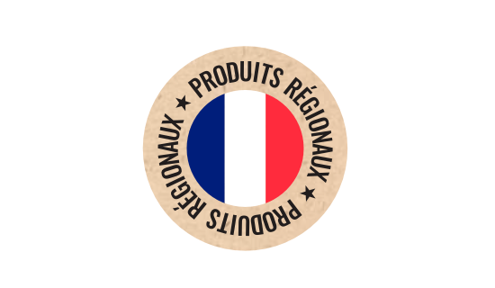 Étiquettes autocollantes Produits Régionaux