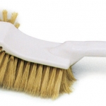 Brosse à farine demi-tête en PP soies naturelles 35 cm