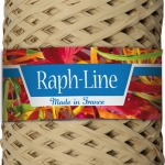 Raphia line bobine 200 m naturel